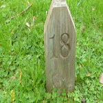 Plantagenet Gravemarkers St Werburghs Chapel Marker 18 - Photo Michael Thompson (Aug 2016) Plantagenet