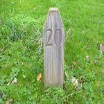 Plantagenet Gravemarkers St Werburghs Chapel Marker 20 - Photo Michael Thompson (Aug 2016) Plantagenet