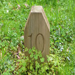 Plantagenet Gravemarkers St Werburghs Chapel Marker 10 - Photo Michael Thompson (Aug 2016) Plantagenet