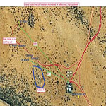 Yinnetharra station - marked graves map - Photo Geoff Blackburn (Aug 2013) Yinnetharra station