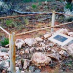 Grants Patch Bardoc Murder victim (IR Miell or Jack Hasselt) - Photo Kevin Coate (July 2000) Grants Patch