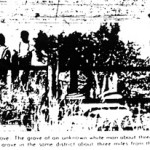 Mt Margaret 3 miles out UNNAMED man's GRAVE - Photo by Western Mail (Mar 1939) Mt Margaret