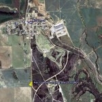 Mingenew UNNAMED GRAVE, 6767627N 348467E - Photo of Map sent by Geoff Blackburn (2011) Mingenew